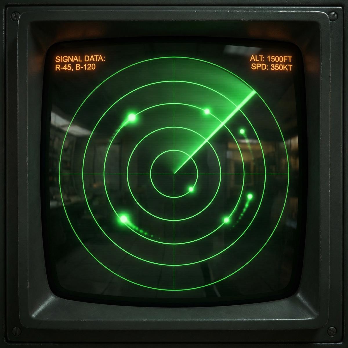 信号探测器雷达扫描界面 - im电竞